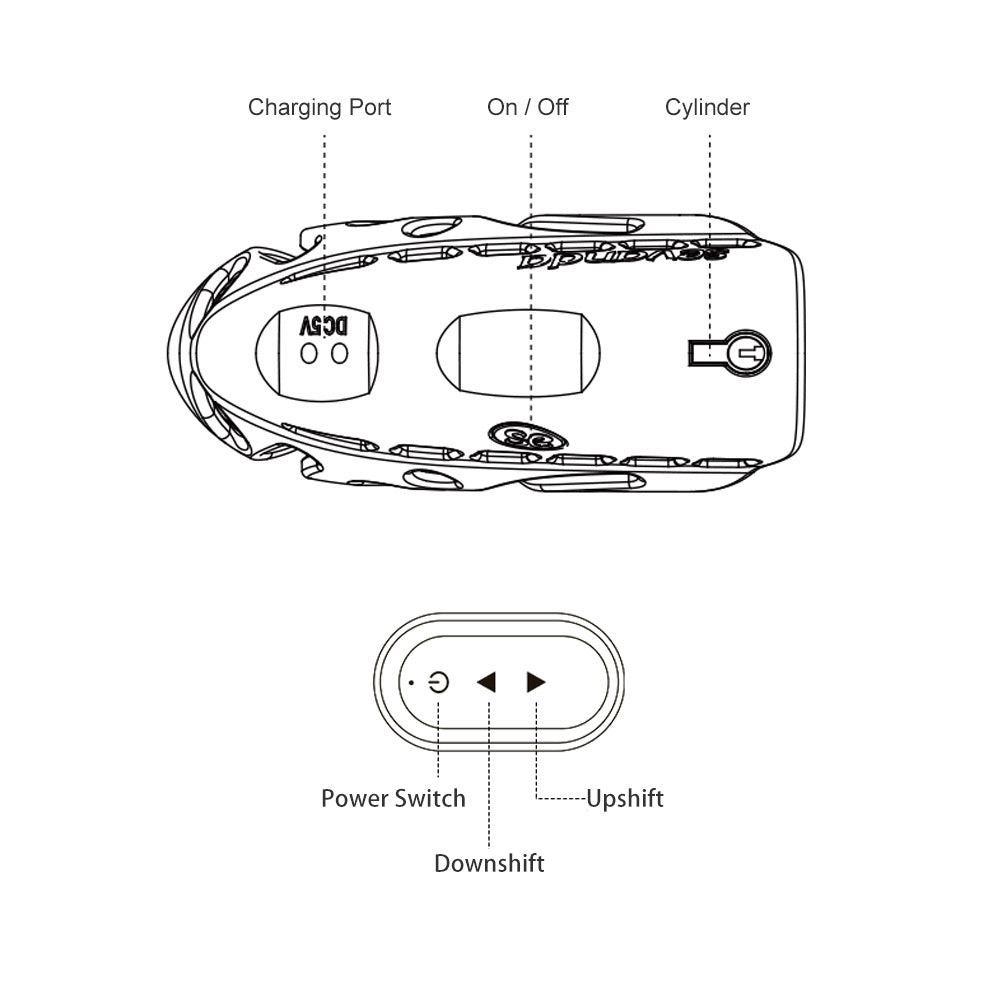Sevanda Electric Shock CB Lock