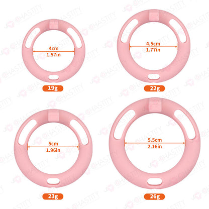 Silicone Baby Bottle Starter Chastity Cage