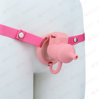 Silicone Baby Bottle Starter Chastity Cage