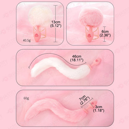Silicone Cute Butt Plug With Tail