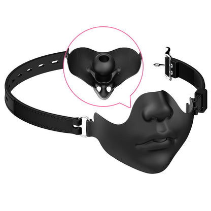 Silicone Mask With Gag