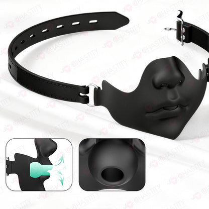Silicone Mask With Gag