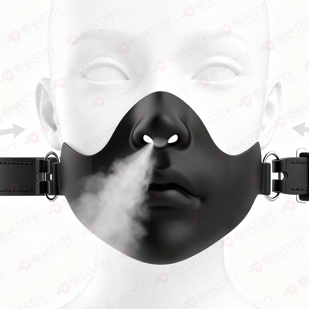 Silicone Mask With Gag
