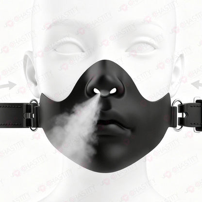 Silicone Mask With Gag