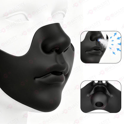 Silicone Mask With Gag