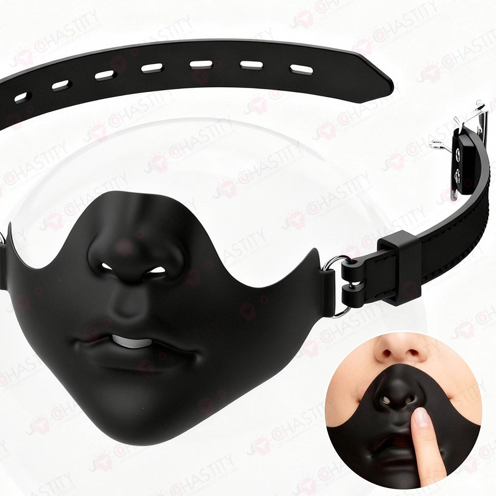 Silicone Mask With Gag