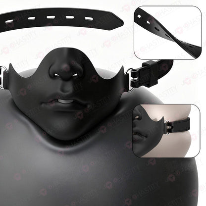 Silicone Mask With Gag