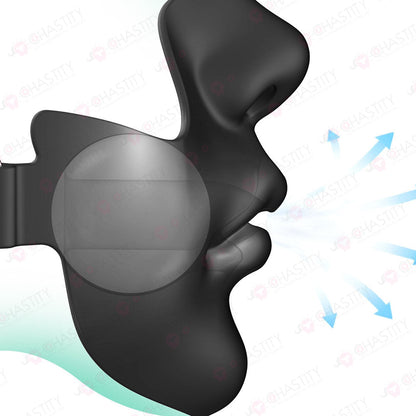 Silicone Mask With Gag