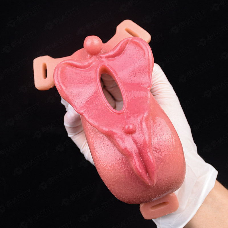 Silicone Sissy Chastity Toy