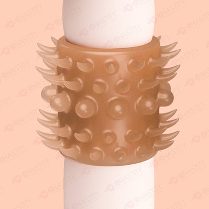 Silicone Soft Spikes Cock Ring For Sex