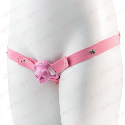 Sissy Catwoman Mask Kinky Party Chastity Cage