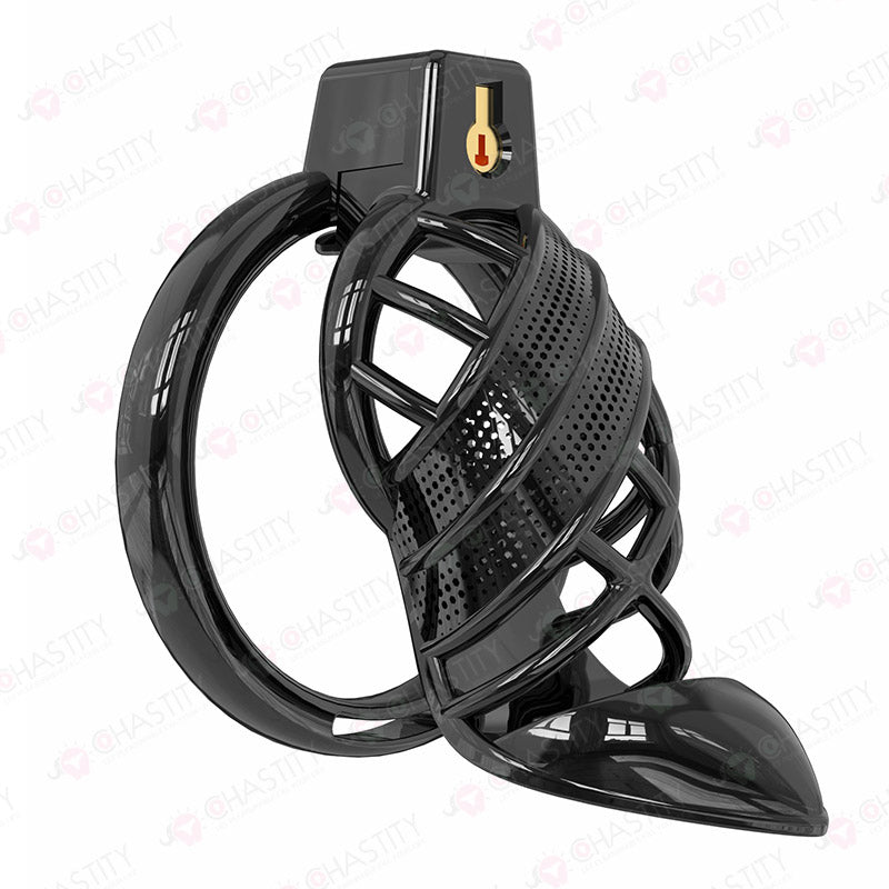 Sissy High Heels Chastity Cage With Remote Controlled Vbrating Butt Plug