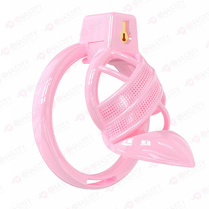 Sissy High Heels Chastity Cage With Remote Controlled Vbrating Butt Plug