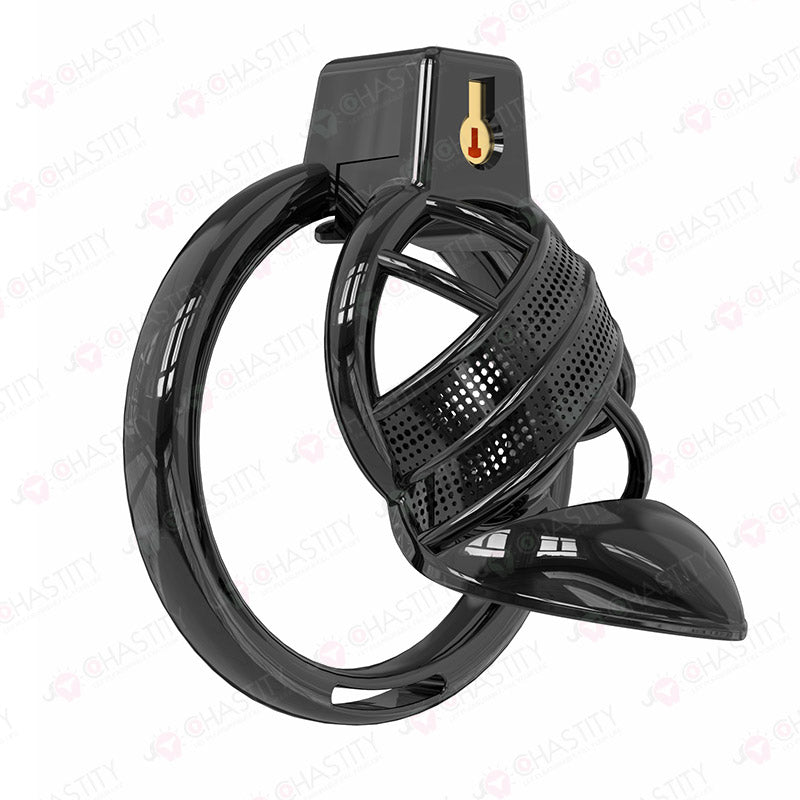 Sissy High Heels Chastity Cage With Remote Controlled Vbrating Butt Plug