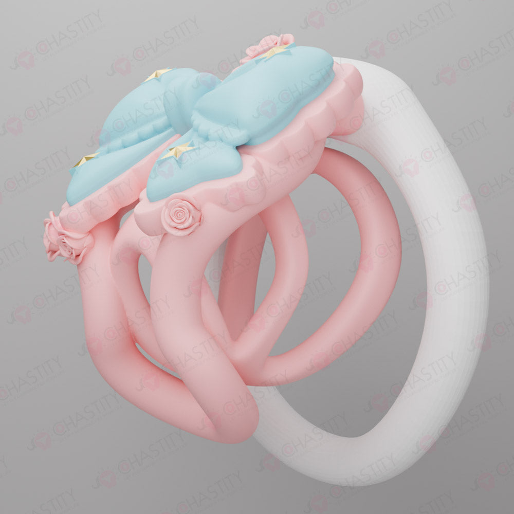Sissy Lady of a Prominent Family Chastity Cage