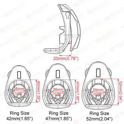 Sissy Love Sliding Chastity Cage