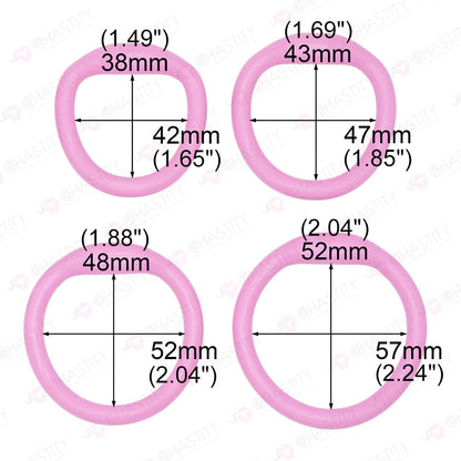 Sissy Pink Concealable Public Chastity Cage