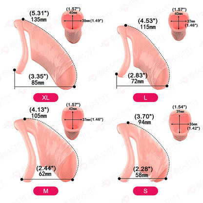 Skin Realistic Cock Cage