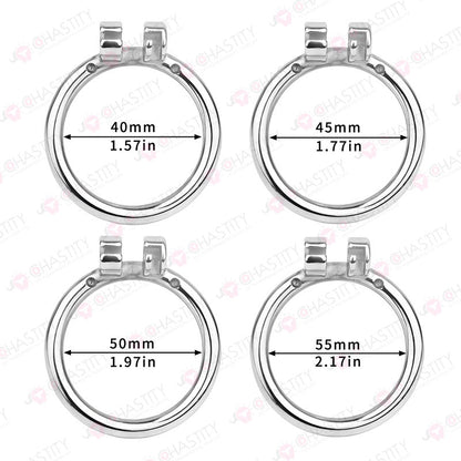 Small Stainless Steel PA Cock Cage