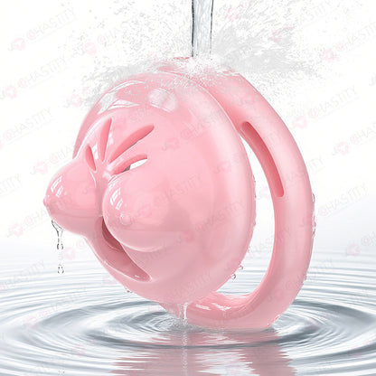 Soft Boobs Shaped Sexy Male Chastity