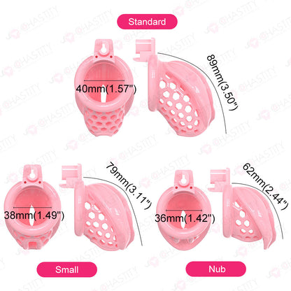 Soft Male Chastity With Remote Controlled Butt Plug