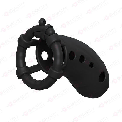 Soft Silicone Chastity Training for Men (3 Rings)