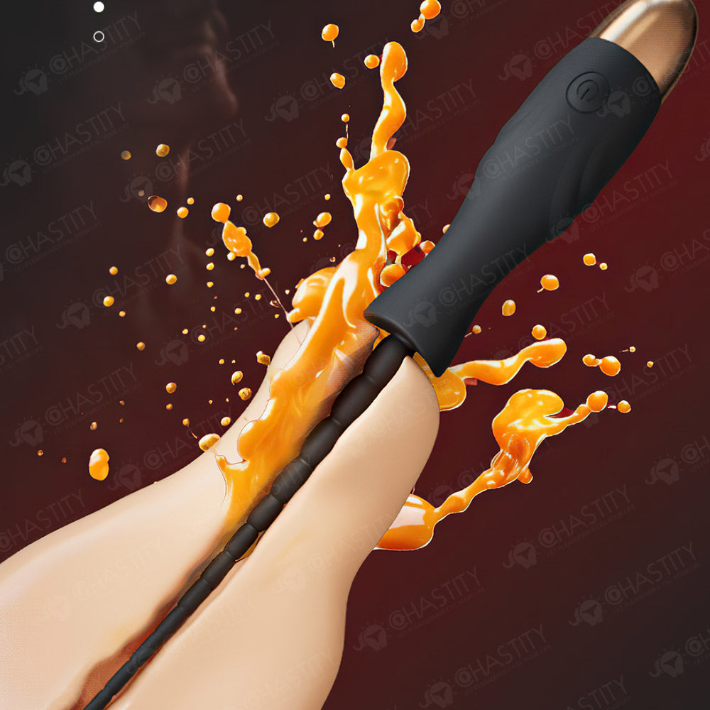 Soft Silicone Vibrating Urethral Sound