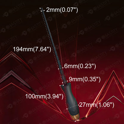 Soft Silicone Vibrating Urethral Sound