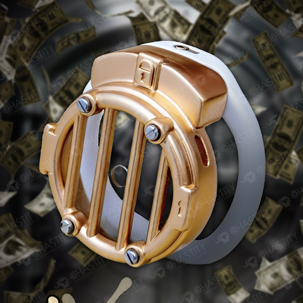 Sperm Bank Vault Forced Chastity Cage
