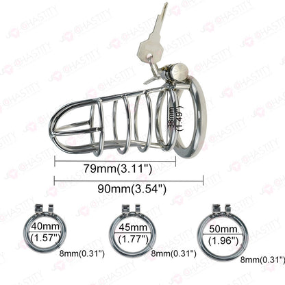 Stainless Steel Chastity Slavery