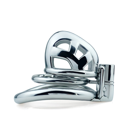 Metal Mamba Cobra Cage with Spiked Ring - 16