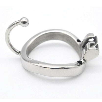 Male Chastity Cock Cage with Hook Ring