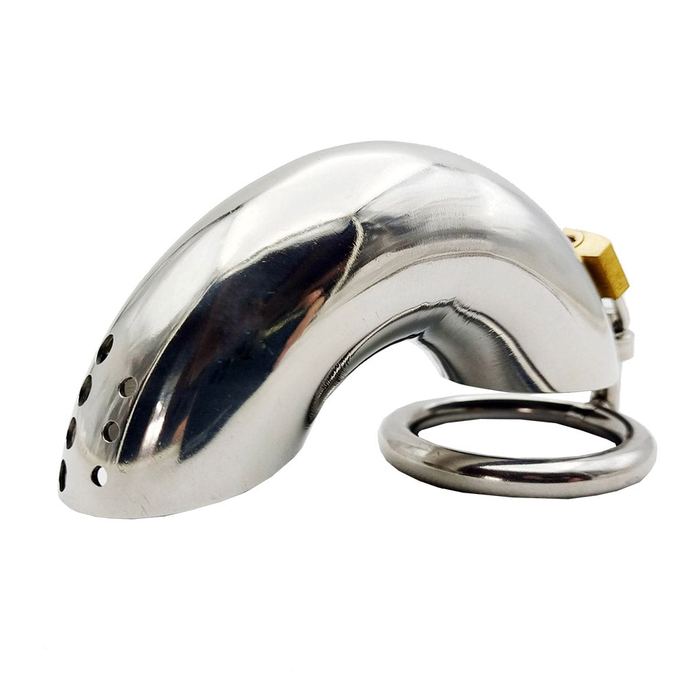 Stainless Steel Male Chastity