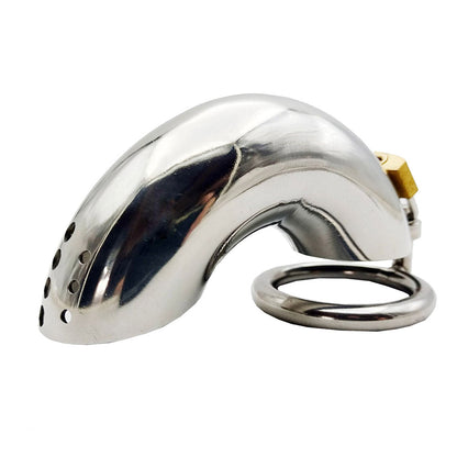 Stainless Steel Male Chastity