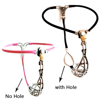 Invisible Stainless Steel Male Chastity Belt