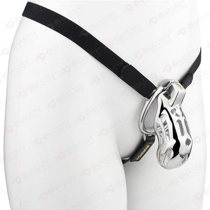 Steel Chastity Bondage (With Three-Way Auxiliary Belt)
