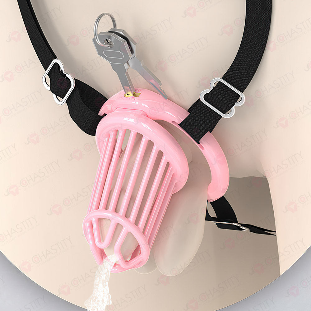 Straight JailBird Chastity Cage