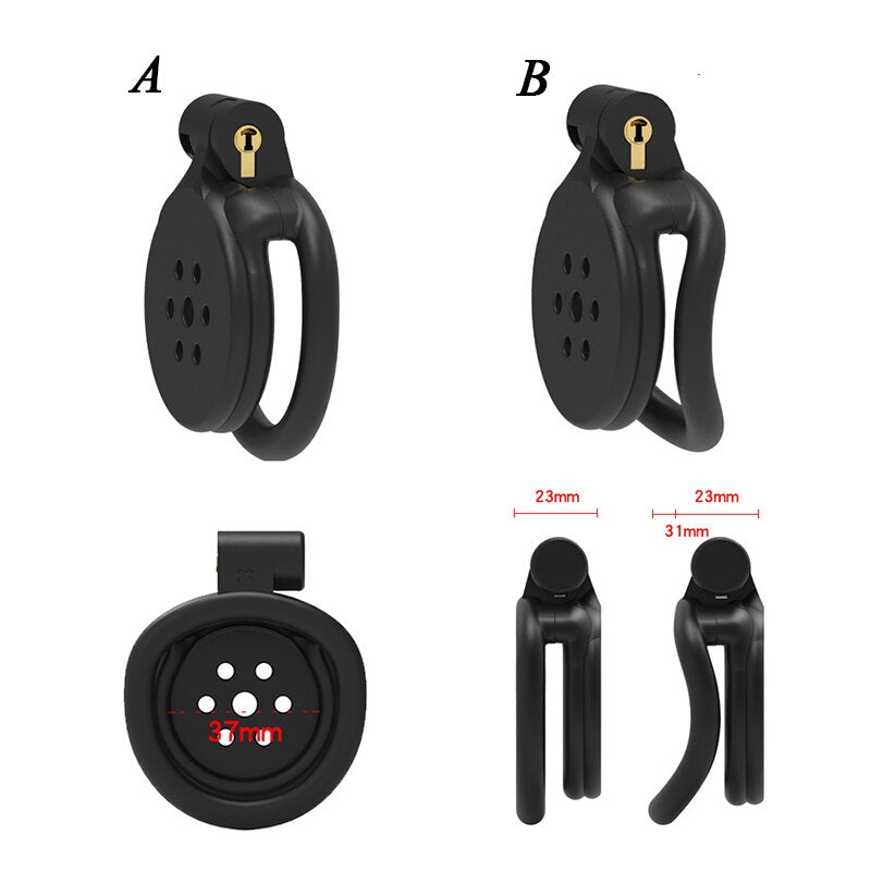 Super Small Flat Chastity Cage