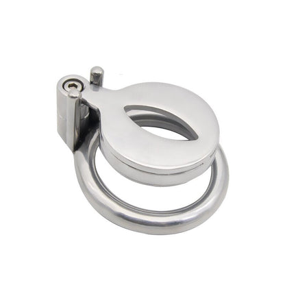Flat Chastity Cage with Urinary Hole