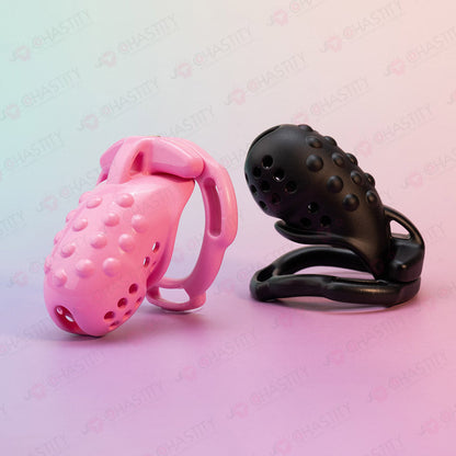 Tartarus's Chastity Prison Men's Unit - Studded Chastity Cage