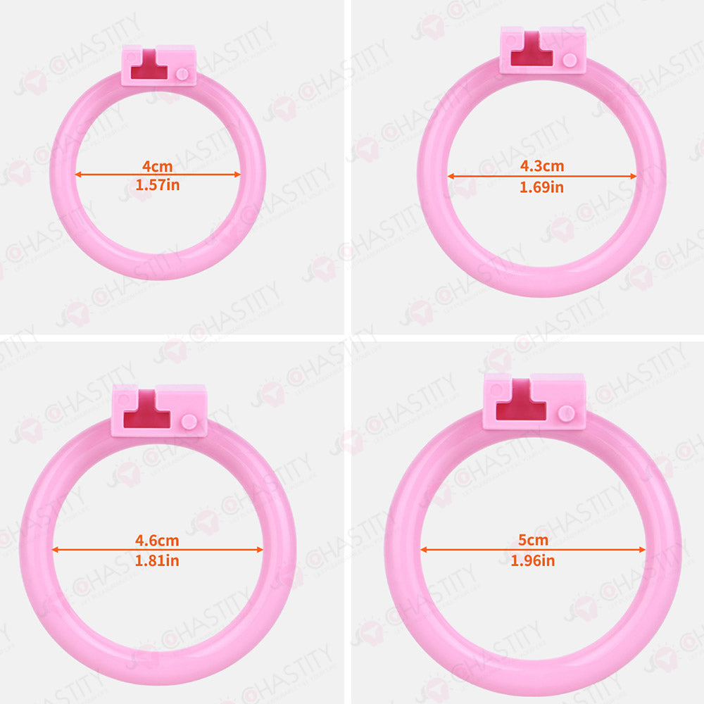 The Eternal Covenant Diamond Chastity Rings