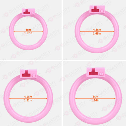 The Eternal Covenant Diamond Chastity Rings