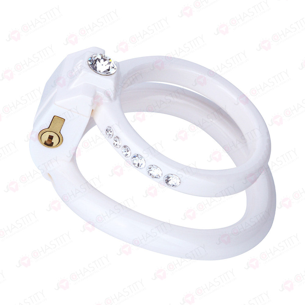 The Eternal Covenant Diamond Chastity Rings