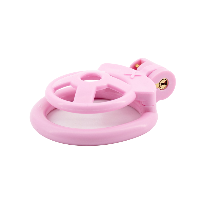 Pink Flat Cock Cage