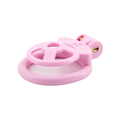 Pink Flat Cock Cage