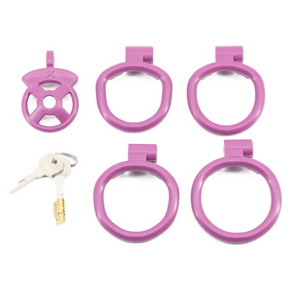 Pink Flat Cock Cage