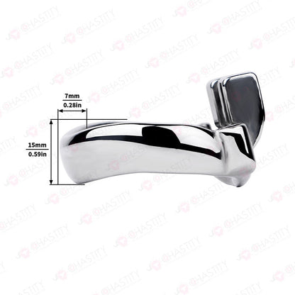 Thickened Flat Heavy Chastity Cage