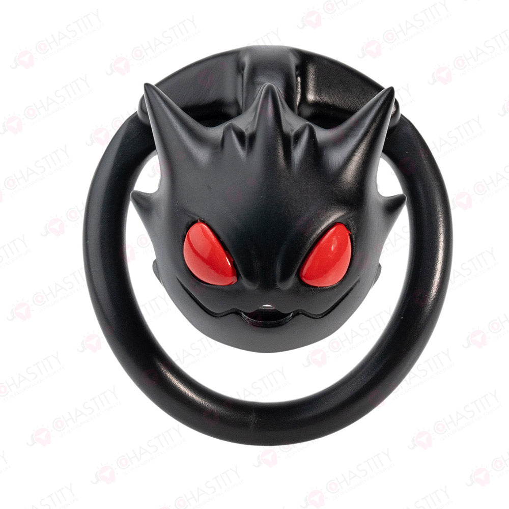 Troublemaker Imp Black Plastic Chastity Cage