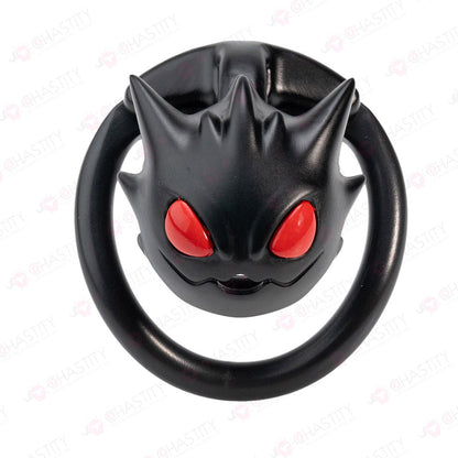 Troublemaker Imp Black Plastic Chastity Cage