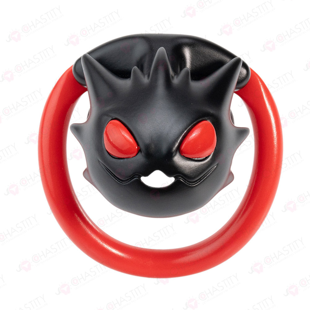 Troublemaker Imp Black Plastic Chastity Cage